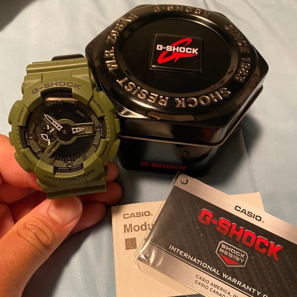 G-Shock GA-110LP Military Green *NIB*